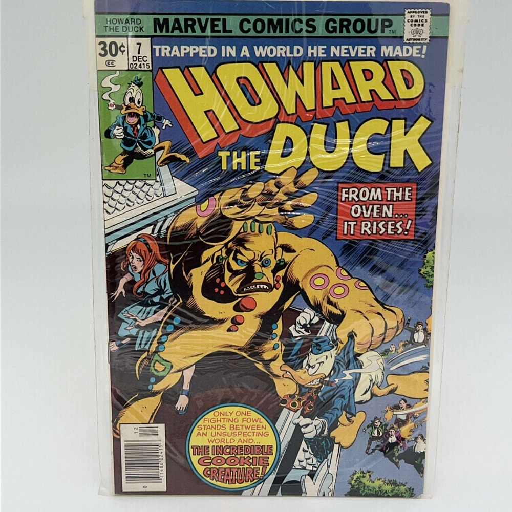 Howard The Duck 7 Marvel Comics 1976‎ Bronze Age Incredible Cookie Creature